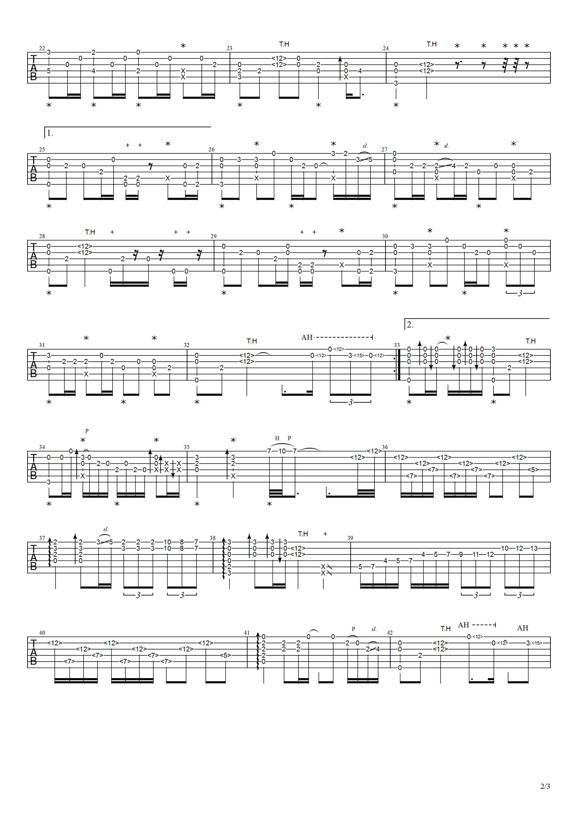 灰色轨迹指弹谱 Beyond-2